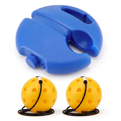 Solo Pickleball Trainer – Rebounder with Water-Fill Base